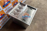  Thùng Đá Inox Có 4 Khay Topping A554 