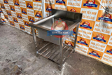  Chậu Rửa Công Nghiệp Inox 1 Hố S778 