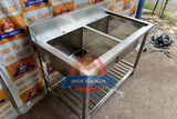  Bồn Rửa Công Nghiệp 2 Hố S1278 