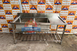  Bồn Rửa Công Nghiệp 2 Hộc PS1678 