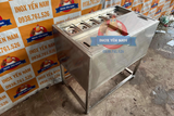  Thùng Đá Inox Có Chân 6 Khay Topping D754 