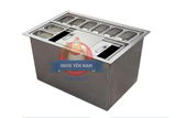  Thùng Đá Inox 8 Khay A754 
