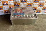  Thùng Đá Inox 8 Khay Topping A954 