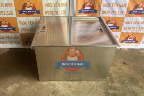  Thùng Đá Inox Âm A754 