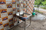  Chậu Rửa Công Nghiệp 1 Hộc Kệ SK7716 