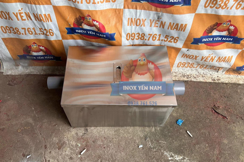  Bể Tách Mỡ Inox 40 Lít 