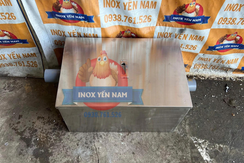  Bể Tách Mỡ Inox 90 Lít 