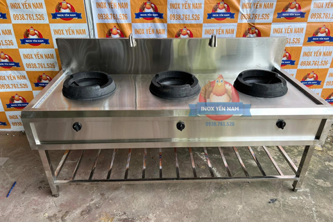  Bếp Á 3 Họng Gang S1887 