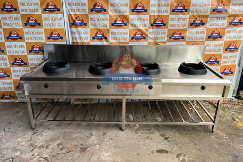  Bếp Á 4 Họng Gang S2487 