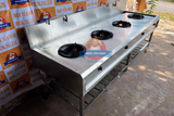  Bếp Á Công Nghiệp 4 Họng S2487 