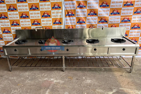  Bếp Á Công Nghiệp 5 Họng S3087 