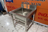  Chậu Rửa Inox Công Nghiệp 1 Hộc T778 