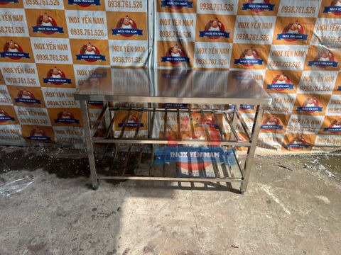  Bàn Inox 3 Tầng Song S1268 