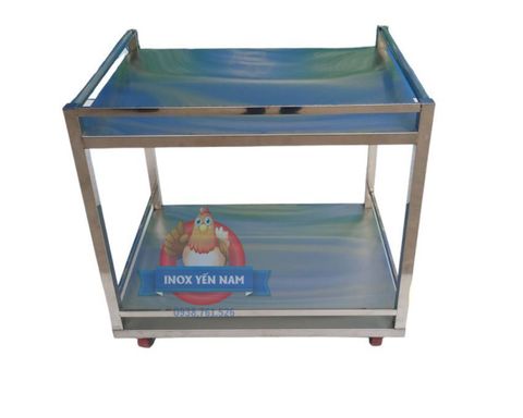  Xe Đẩy Inox 2 Tầng T848 