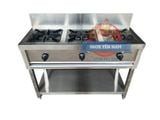  Bếp Âu 3 Họng Inox 304 S1148 