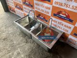  Bồn Rửa Chén Inox 2 Hộc Sâu A1153 