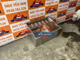  Thùng Đá Inox Âm 10 Khay Topping A754 