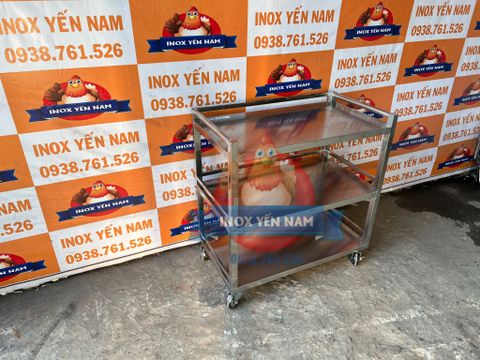  Xe Đẩy Inox 3 Tầng T848 