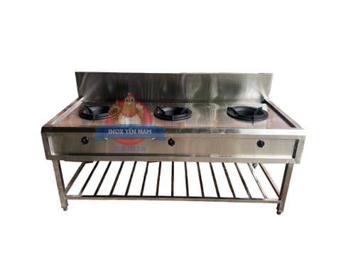  Bếp Á Công Nghiệp 3 Họng S1887 