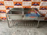  Bồn Rửa Công Nghiệp 2 Hộc To S1678 