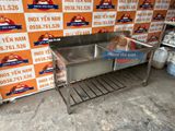  Bồn Rửa Công Nghiệp 2 Hộc To S1678 