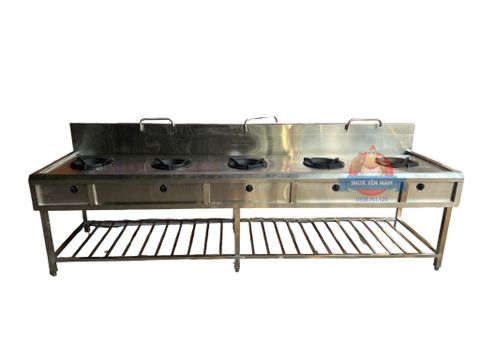  Bếp Á Công Nghiệp 5 Họng S3087 