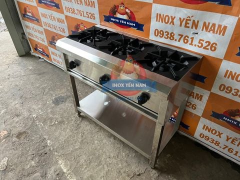  Bếp Âu 3 Họng Inox 304 T948 