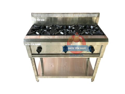  Bếp Âu Công Nghiệp 3 Họng Inox 304 YN948 
