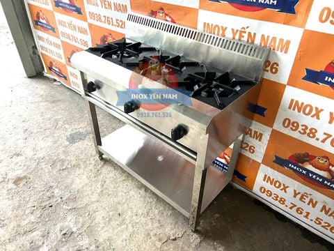  Bếp Âu Công Nghiệp 3 Họng Inox 304 YN948 