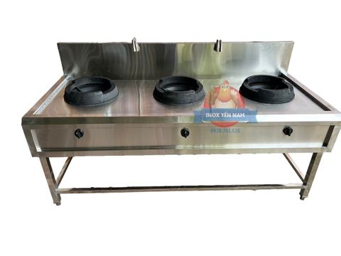  Bếp Á Ga Khè 3 Họng Kiềng Bánh Ú 