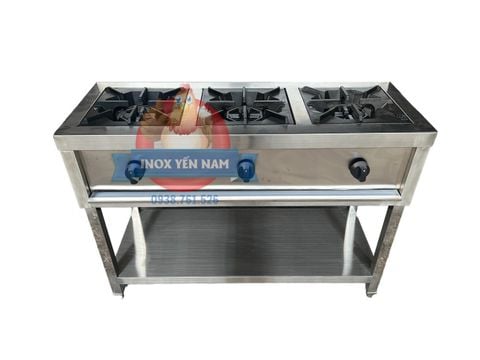  Bếp Âu 3 Họng Inox 304 N1148 