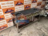  Bếp Ga Công Nghiệp Hàn Quốc 1m5 2 Họng To 6 Nhỏ 
