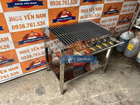  Bếp Ga Công Nghiệp Hàn Quốc 0m9 6 Họng 