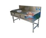  Bếp Ga Công Nghiệp 2 Họng Khè Inox 304 