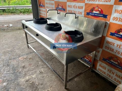  Bếp Á Ga Khè 3 Họng Kiềng Bánh Ú 