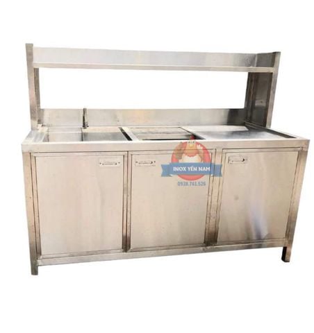  Quầy pha chế inox 1m6 