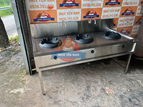  Bếp Á 3 Họng Gang DX1888 