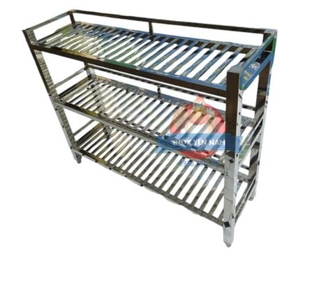  Kệ Inox 3 Tầng Song S15512 