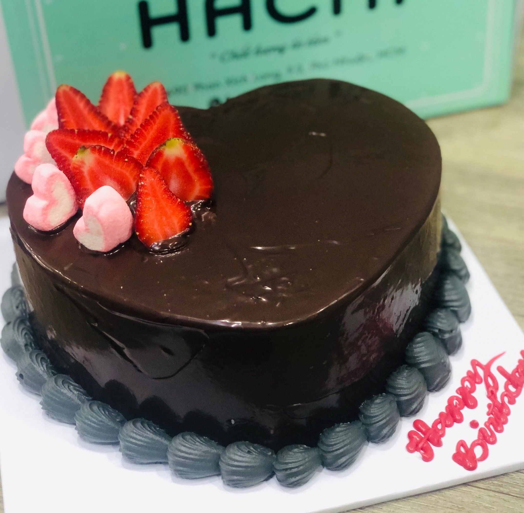  Bánh kem bắp phủ socola 