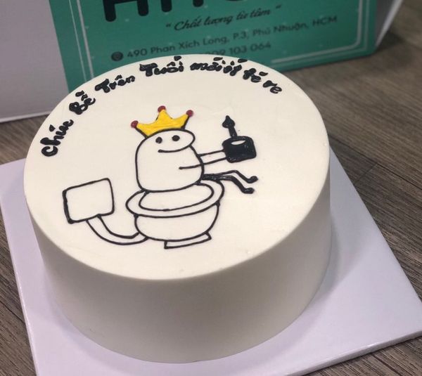  Bánh kem bắp mẫu ngộ nghĩnh 