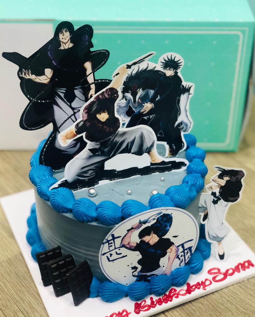  Bánh kem bắp cho bé trai Fushiguro Toji 