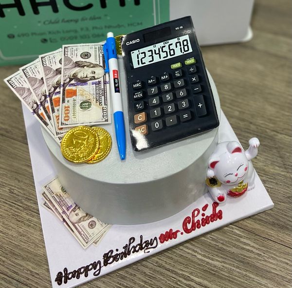  Bánh kem bắp cho dân kế toán 