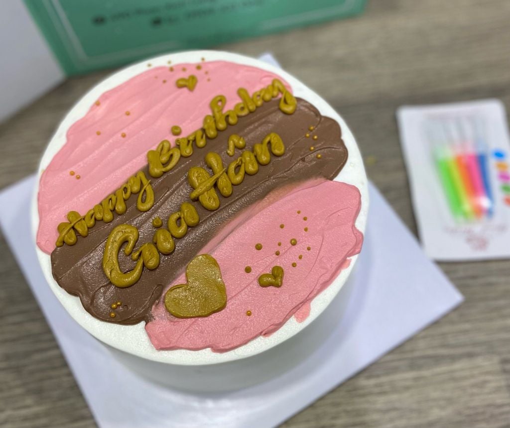  Bánh kem bắp style hàn quốc 