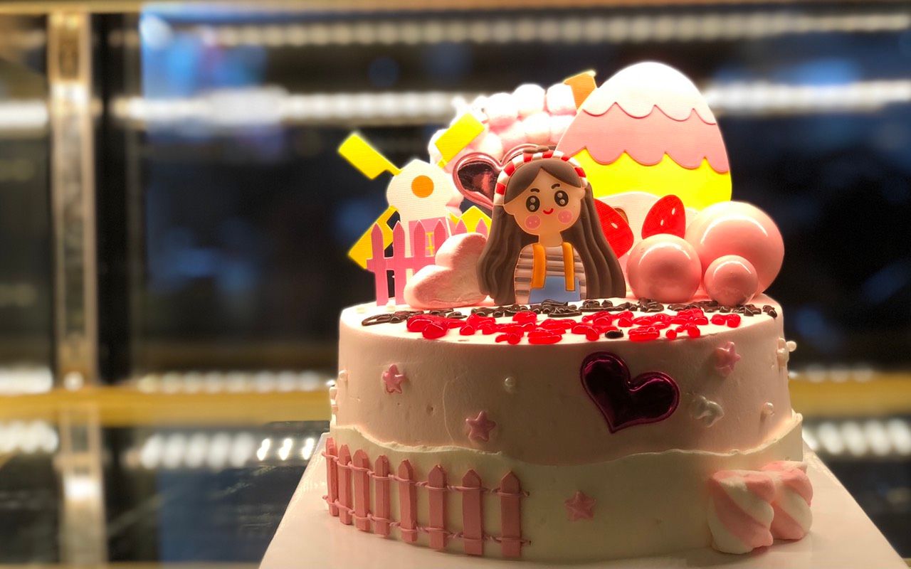  Bánh kem bắp bé gái - 005 