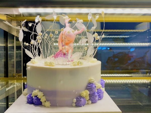  Bánh kem bắp bé gái - 006 