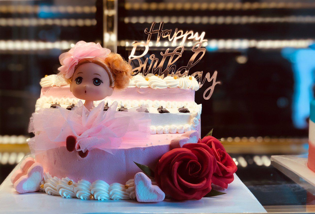  Bánh kem bắp bé gái - 012 