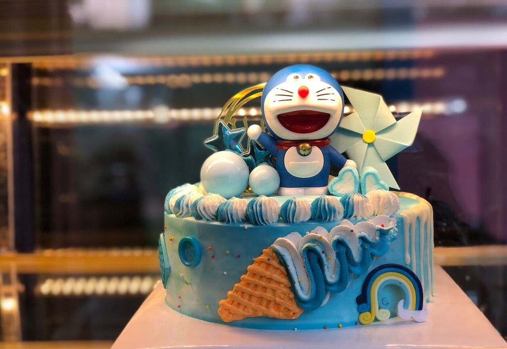  Bánh kem bắp bé trai - 016 