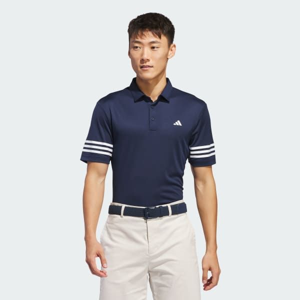 Áo Polo golf adidas 3-Stripes Nam - IQ2963