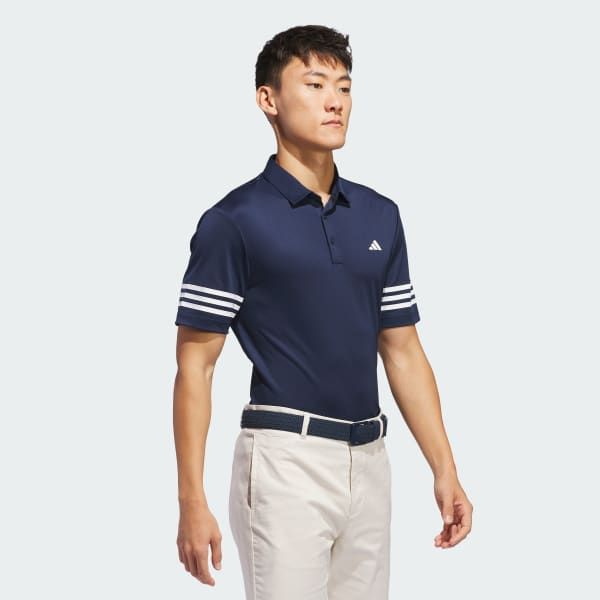 Áo Polo golf adidas 3-Stripes Nam - IQ2963