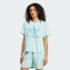 Áo T-shirt boxy adidas Adicolor Ba lá Nữ - JD3142